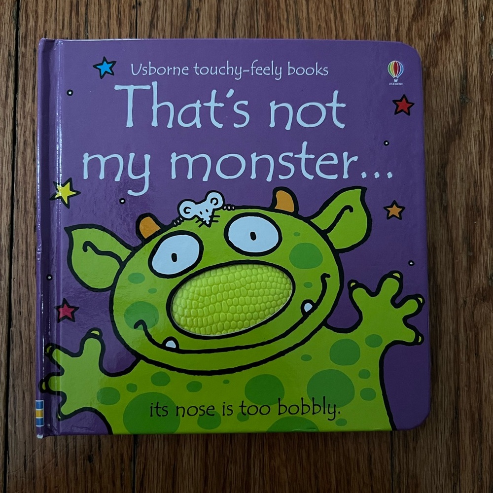 Usborne Touchy-Feely Book - That's Not My Monster